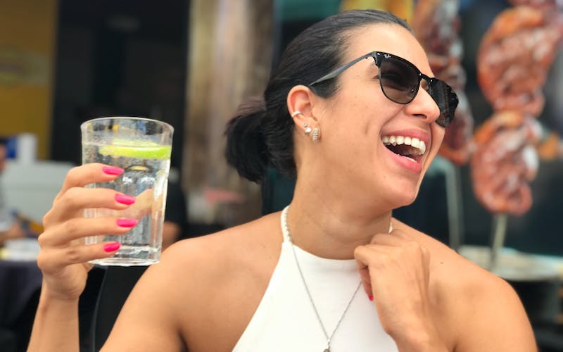 Water: Woman Drinking Water
